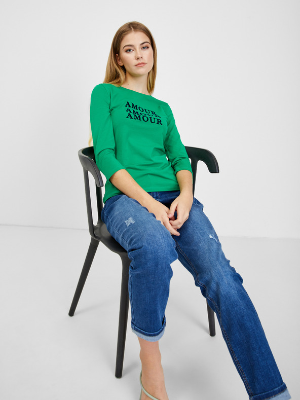 Orsay Tricou de dama verde ORSAY