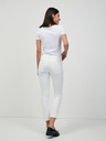 Orsay Blugi albi skinny trei sferturi ORSAY