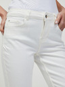 Orsay Blugi albi skinny trei sferturi ORSAY