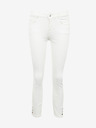 Orsay Blugi albi skinny trei sferturi ORSAY