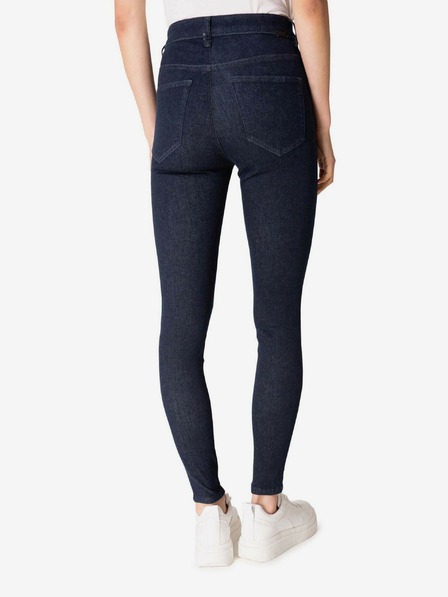 Diesel Blugi pentru femei Diesel Slandy albastru închis, cropped skinny fit