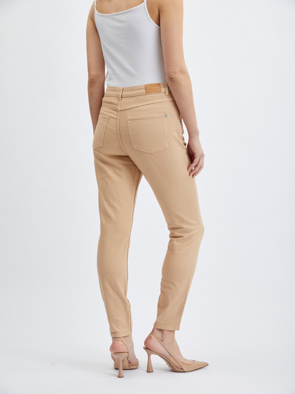 Orsay Blugi skinny de damă bej ORSAY