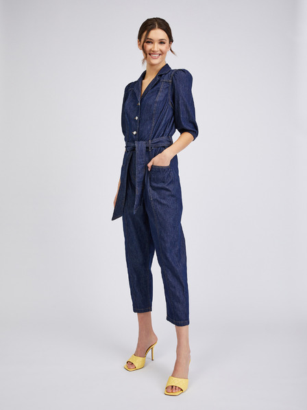 Orsay Salopetă de damă din denim albastru închis ORSAY