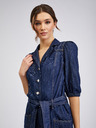 Orsay Salopetă de damă din denim albastru închis ORSAY