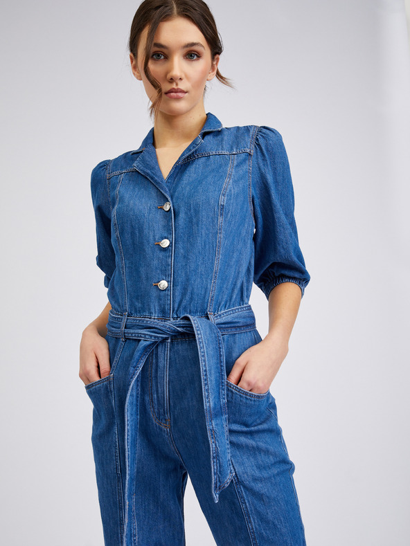 Orsay Salopetă albastră de damă din denim ORSAY