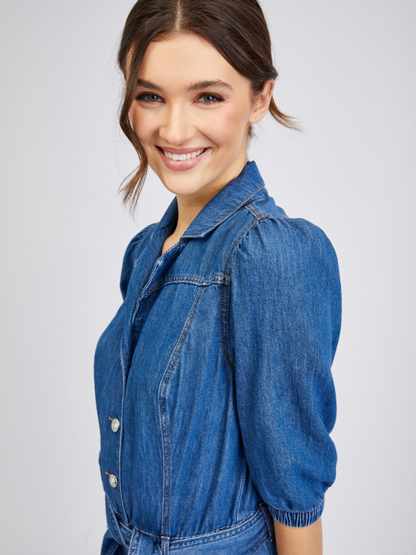 Orsay Salopetă albastră de damă din denim ORSAY