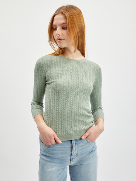 Orsay Pulover de damă verde deschis ORSAY