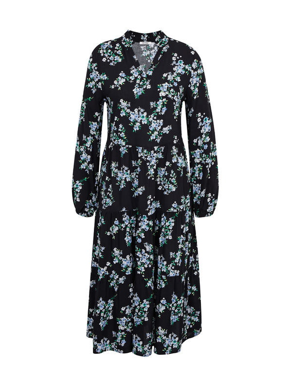 Orsay Rochie florală de damă neagră ORSAY