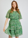 Orsay Rochie de damă verde cu model ORSAY