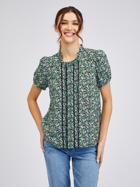 Orsay Bluză de damă verde cu model ORSAY