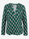 Orsay Bluză de damă cu model alb-verde ORSAY
