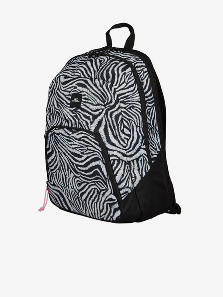 O'Neill Rucsac cu animal print alb-negru O'Neill WEDGE BACKPACK