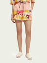 Scotch & Soda Pantaloni scurți cu model pentru femei Scotch & Soda apricot