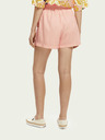 Scotch & Soda Pantaloni scurți cu model pentru femei Scotch & Soda apricot
