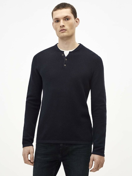 Celio Pulover albastru închis Celio Techillpic