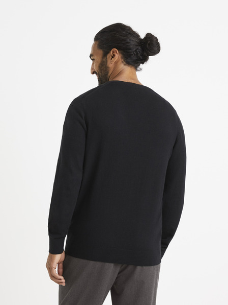 Celio Pulover negru Celio Veviflex