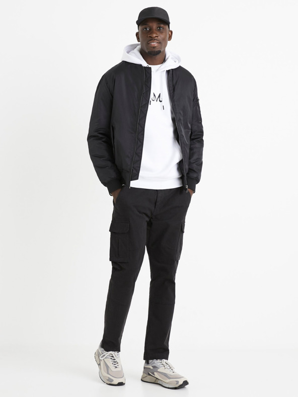 Celio Sweatshirt alb pentru bărbați cu imprimeu Celio Dragon Ball Super