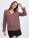 Orsay Bluză de damă cu model alb-roșu ORSAY