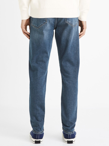 Celio Blugi blue slim fit pentru bărbați Celio C25 Dofasol