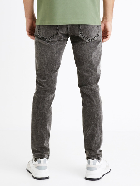 Celio Blugi slim fit gri închis pentru bărbați Celio C25 Dosley25