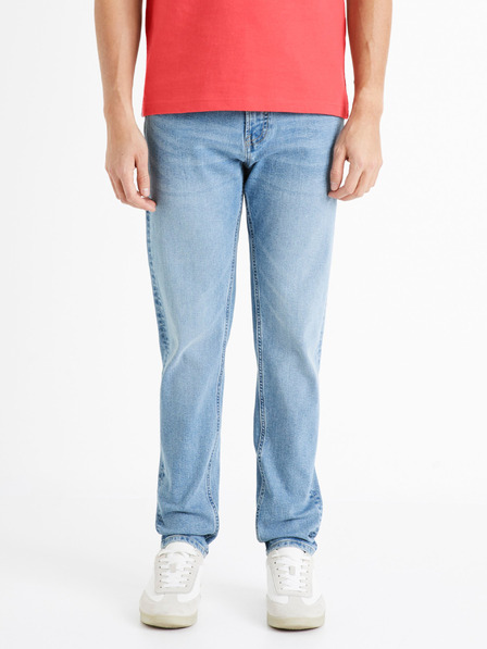Celio Blugi slim fit albastru deschis pentru bărbați Celio C25 Doslight25