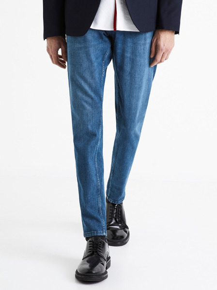 Celio Blugi slim fit albaștri pentru bărbați Celio C25 Dosoft25