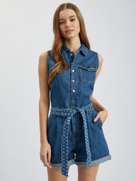 Orsay Salopetă albastră de damă din denim ORSAY