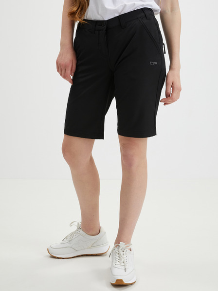 ALPINE PRO Pantaloni scurți ALPINE PRO BRELA negri, pentru femei
