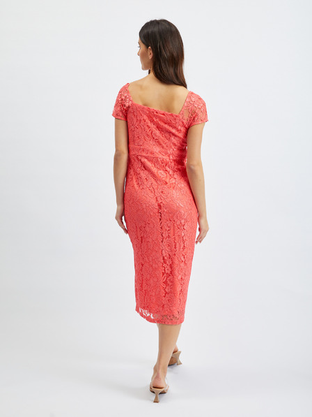 Orsay Rochie din dantelă roz pentru femei ORSAY