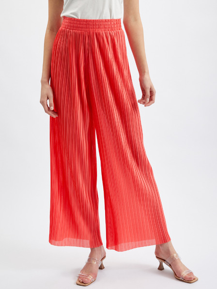 Orsay Pantaloni largi de damă roșii ORSAY