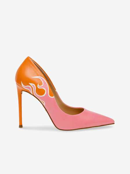 Steve Madden Papuci portocalii și roz pentru femei Steve Madden