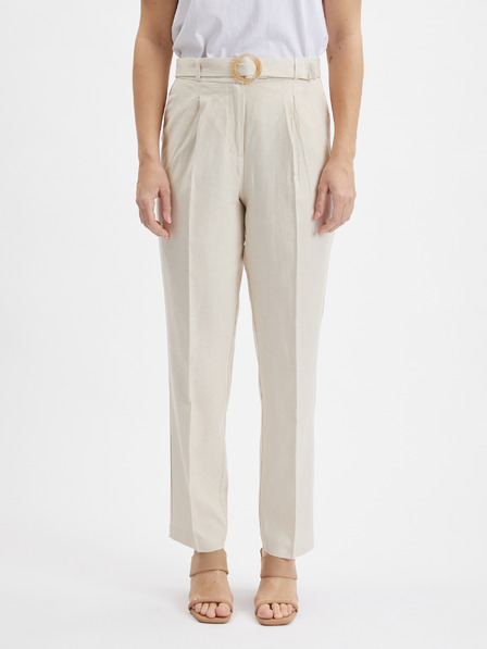 Orsay Pantaloni de damă bej ORSAY