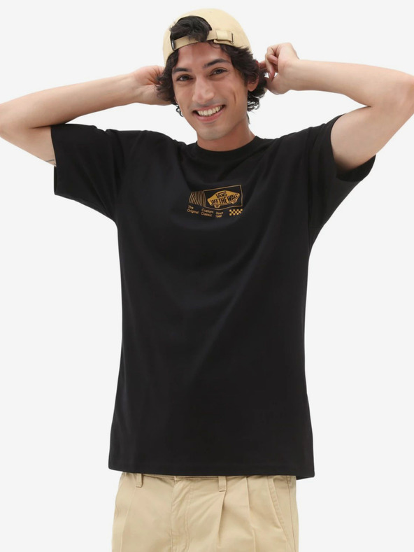 Vans Negru bărbați VANS Transfixed 3 SS Tee II