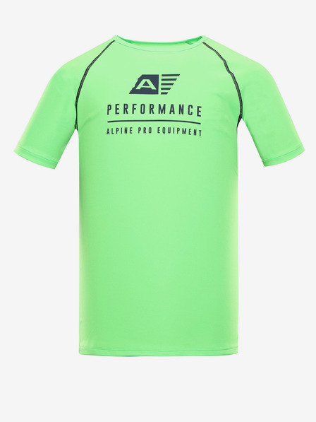ALPINE PRO Tricou funcțional pentru bărbați cu uscare rapidă ALPINE PRO PANTHER verde