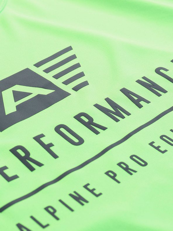 ALPINE PRO Tricou funcțional pentru bărbați cu uscare rapidă ALPINE PRO PANTHER verde