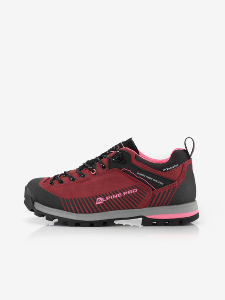 ALPINE PRO Pantofi de exterior cu membrană ptx ALPINE PRO GEROME roșu