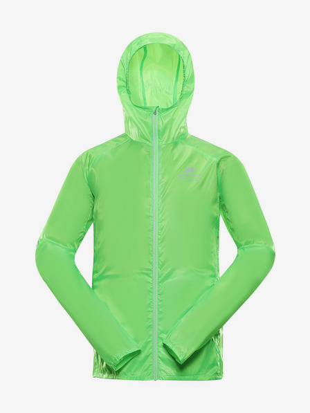 ALPINE PRO Jachetă ultra-ușoară pentru bărbați cu impermeabilizare ALPINE PRO BIK verde