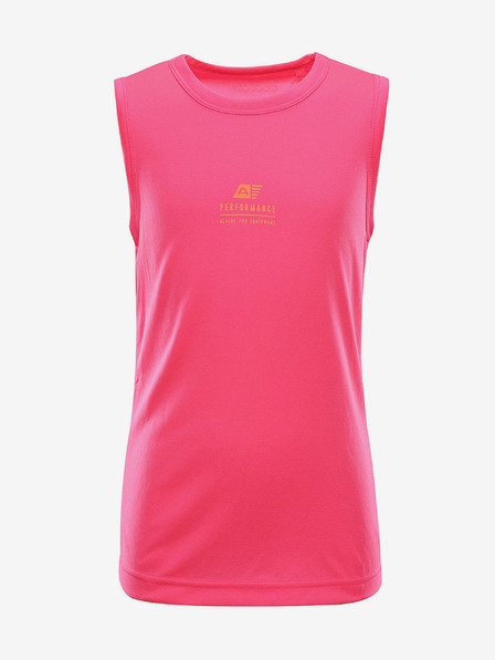 ALPINE PRO Tricou pentru copii cu uscare rapidă ALPINE PRO NEQO roz