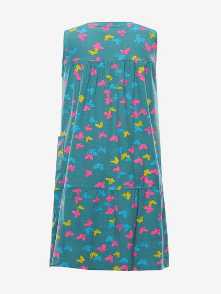 ALPINE PRO Rochie pentru copii ALPINE PRO DARESO verde