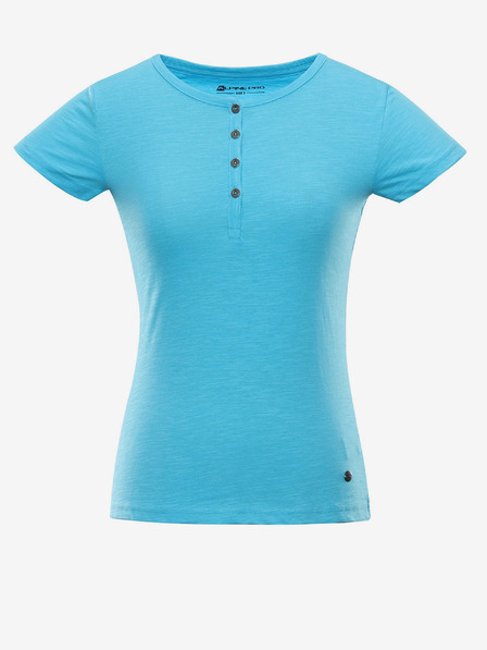 ALPINE PRO Tricou din bumbac pentru femei ALPINE PRO CASTA albastru