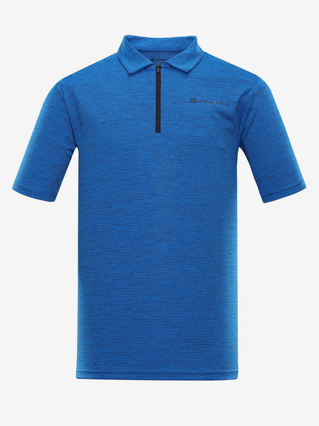 ALPINE PRO Tricou polo cu uscare rapidă pentru bărbați ALPINE PRO DONN albastru