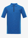 ALPINE PRO Tricou polo cu uscare rapidă pentru bărbați ALPINE PRO DONN albastru