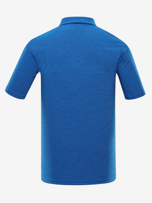 ALPINE PRO Tricou polo cu uscare rapidă pentru bărbați ALPINE PRO DONN albastru
