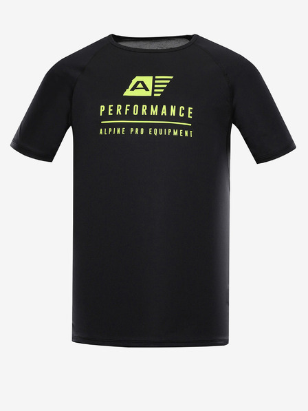 ALPINE PRO Cămașă funcțională pentru bărbați cu uscare rapidă ALPINE PRO PANTHER negru