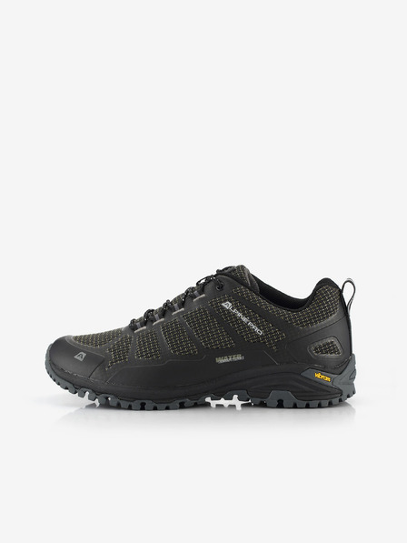 ALPINE PRO Pantofi de exterior cu talpă antibacteriană ALPINE PRO MUSSWE negru