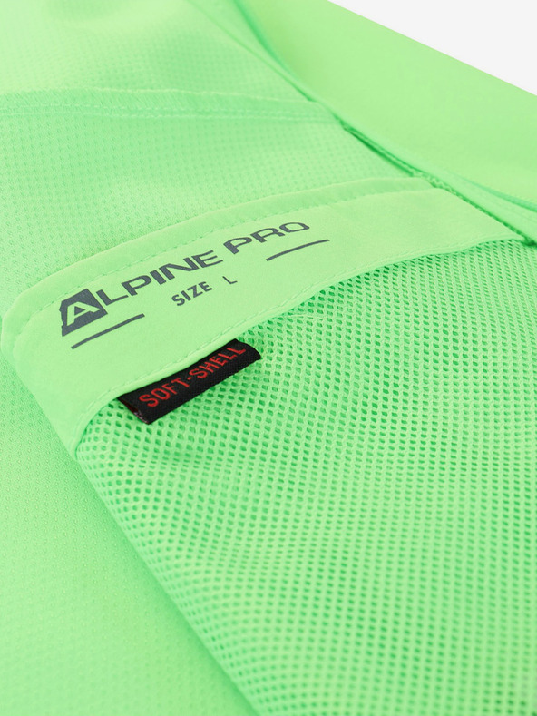 ALPINE PRO Jachetă softshell pentru bărbați cu membrană ALPINE PRO MULT verde