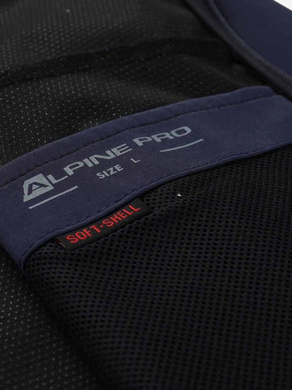 ALPINE PRO Jachetă softshell pentru bărbați cu membrană ALPINE PRO MULT albastru