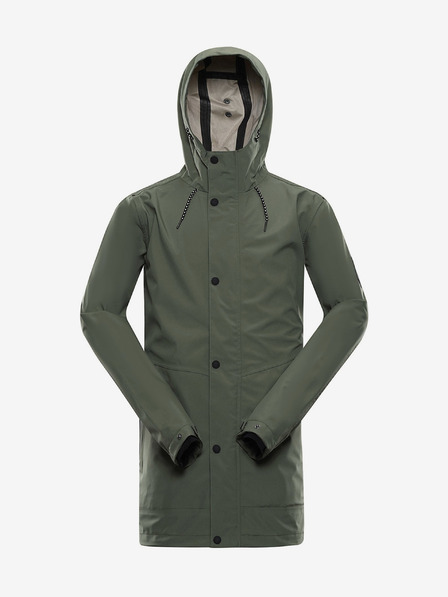 ALPINE PRO Jachetă impermeabilă pentru bărbați cu membrană ptx ALPINE PRO PERFET verde