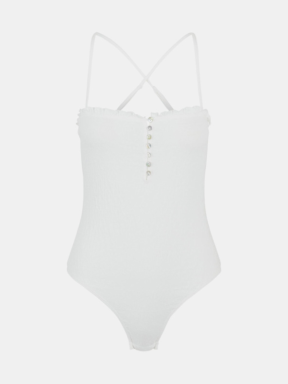 Pieces Body alb dama Pieces Leaf