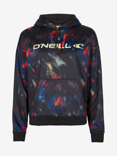 O'Neill Hanorac cu model albastru și negru pentru femei O'Neill RUTILE HOODED FLEECE